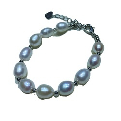 Natural Fresh Water Teardrop Big Pearl Jewelry Bead Pearl Bracelet