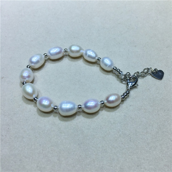 Natural Fresh Water Teardrop Big Pearl Jewelry Bead Pearl Bracelet