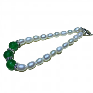 Cheap Genuine Teardrop Pearl Jewelry Freshwater Small Beads Bracelet