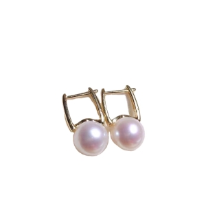 Hot Sale High Quality Freshwater Pearl Fashion Akoya 925 Pearl Earring