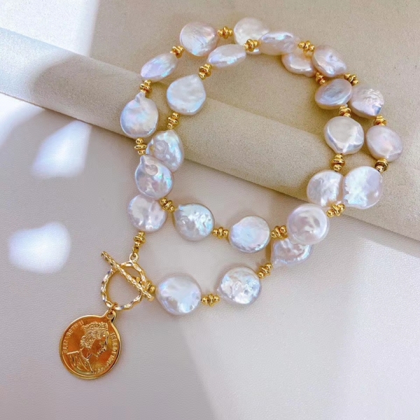 New Style Coming Original Design Irregular Handcraft Baroque Pearl Necklace