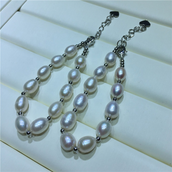 Natural Fresh Water Teardrop Big Pearl Jewelry Bead Pearl Bracelet