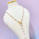 Popular In Autumn And Winter Freshwater Dainty Necklace Pearl