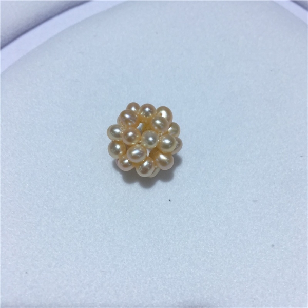 Wholesale Natural Freshwater Seed Pearl Ball 15-17mm Pearl Ball For Pendent Etc