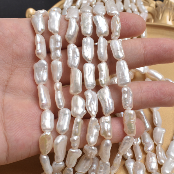 Wholesale Natural Freshwater Pearl Baroque biwa Small loose pearl Beads