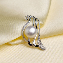 wholesale pearl pendant mountings gold plating pendant mounts for pearl pendant diy No.59