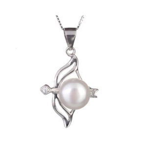 Zodiac Sagittarius Pendant 925 Sterling Silver Freshwater Pearl Pendent Necklace Jewelry