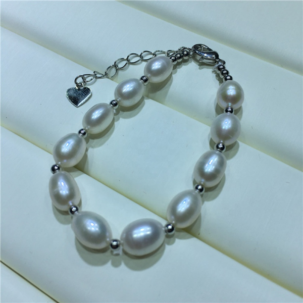 Natural Fresh Water Teardrop Big Pearl Jewelry Bead Pearl Bracelet