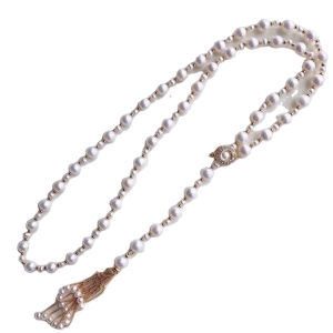 Length Can Be Adjusted Automatically Freshwater Pearl 14k Gold Filled Pearl Necklace Sale