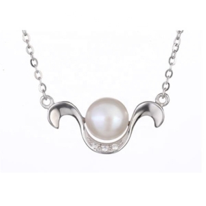 Wholesale Fashion Zodiac Aries Pendant Necklace Charm Jewelry Pearl 12 Zodiac Pendent