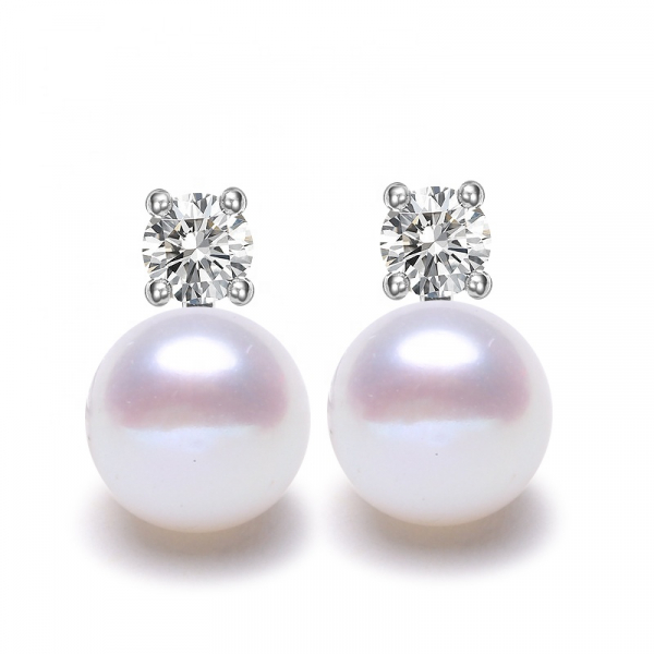 925 sterling silver earrings freshwater pearl earrings multicolor natural pearl earring women