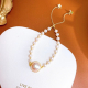 Exclusive Import Delicate Imitation Seawater Mabe Pearl Women Bracelet Pearl