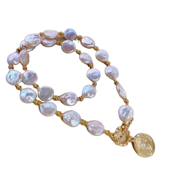 New Style Coming Original Design Irregular Handcraft Baroque Pearl Necklace